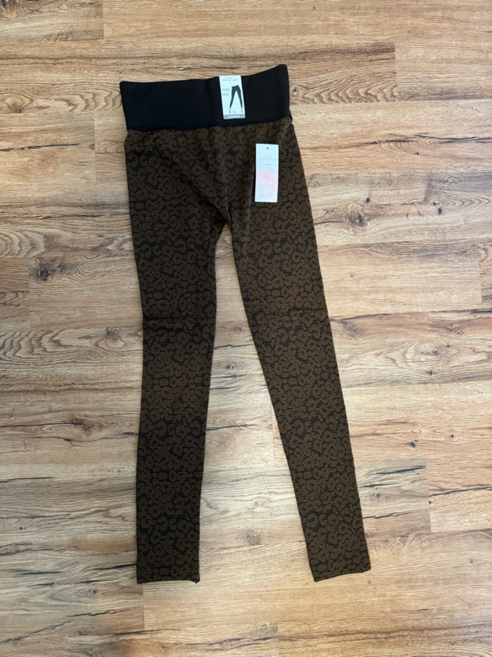 new directions Brown Patterned Women’s Leggings